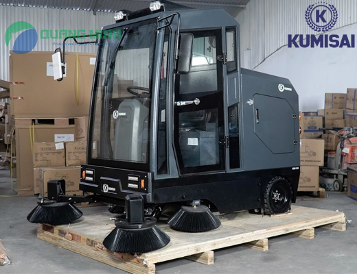 xe quet duong ngoi lai kumisai kms s12 1