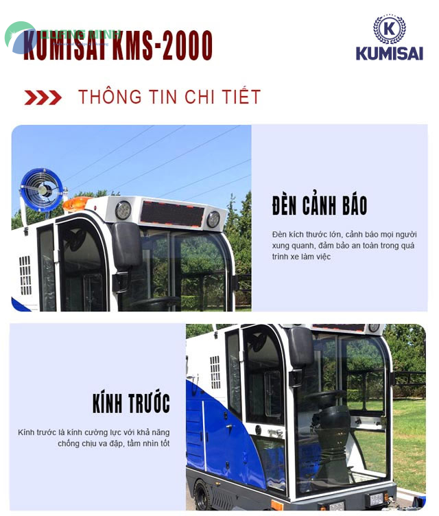 xe quet rac ngoi lai kumisai kms 2000 001